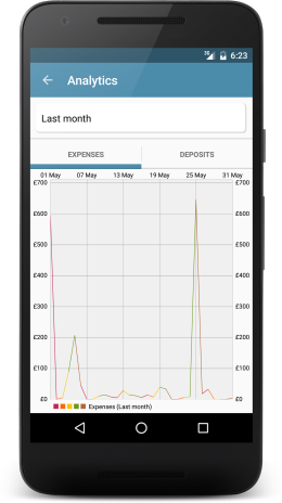 Budget Manager feature image showing another report screen